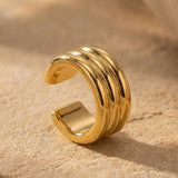 Layered Earcuff Gold