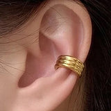 Layered Earcuff Gold