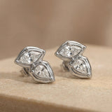 Boucles d'Oreilles Créoles Martelée Or Moyen