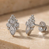 Marrakesch Ohrstecker Silber