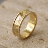 Maya Ring Gold