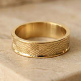 Maya Ring Gold