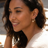 Mond & Stern Creolen Zirkonia Gold