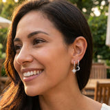 Mond & Stern Creolen Zirkonia Silber