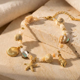 Ocean Style Bracelet Gold