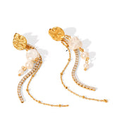 Pearl Allure Ohrstecker Gold