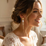 Pearl Allure Ohrstecker Gold