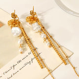 Pearl Allure Ohrstecker Gold