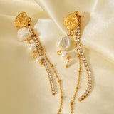 Pearl Allure Ohrstecker Gold