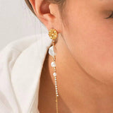 Pearl Allure Ohrstecker Gold