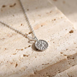 Collier Pendentif Soleil Argent
