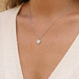 Collier Pendentif Soleil Argent