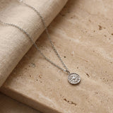 Collier Pendentif Soleil Argent