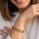 Rolo Chain Bracelet Gold