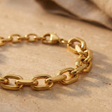 Rolo Chain Bracelet Gold