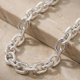 Rolo Chain Necklace Silber
