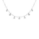 Seashell Necklace Silber