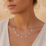 Seashell Necklace Silber