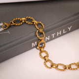 Sola Link Bracelet Gold