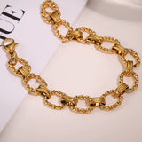 Sola Link Bracelet Gold