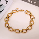 Sola Link Bracelet Gold