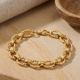 Sola Link Bracelet Gold
