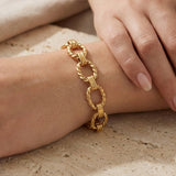 Sola Link Bracelet Gold