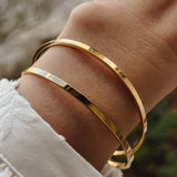Solid Bangle Gold