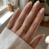 Starburst Ring Gold