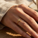 Starburst Ring Gold