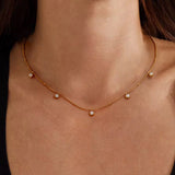 Stardust Necklace Gold