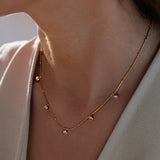 Stardust Necklace Gold