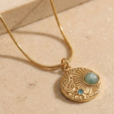 Terra Necklace Gold