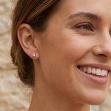 Tiny Marquise Ohrstecker Gold