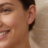 Tiny Marquise Ohrstecker Gold