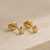 Tiny Star Ohrstecker Gold