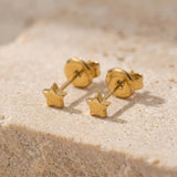 Tiny Star Ohrstecker Gold
