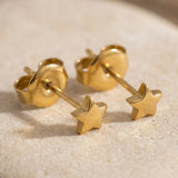 Tiny Star Ohrstecker Gold