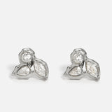 Tri Leaf Ohrstecker Silber