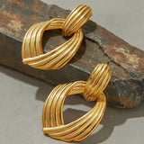 Twist & Glow Ohrstecker Gold