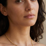 Twist Chain Necklace Gold