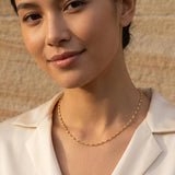Twist Chain Necklace Gold