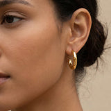 Twisted Creolen Gold