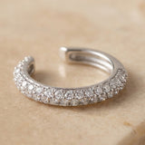 Zirkonia Earcuff Silber