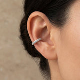 Zirkonia Earcuff Silber