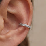 Zirkonia Earcuff Silber