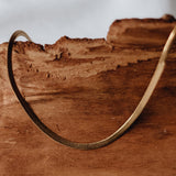 Herringbone Choker Gold