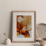 Art Print Burning Film