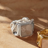 Athene Ring Silber