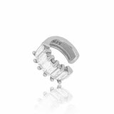 Baguette Earcuff Silber